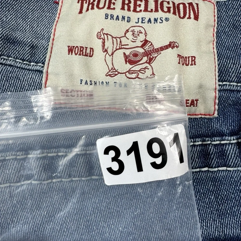 True Religion Rocco Relaxed Skinny Men's Jeans Size 30x26
